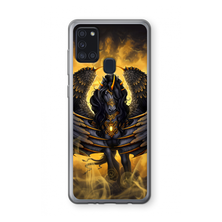 Pegasus: Samsung Galaxy A21s Transparant Hoesje