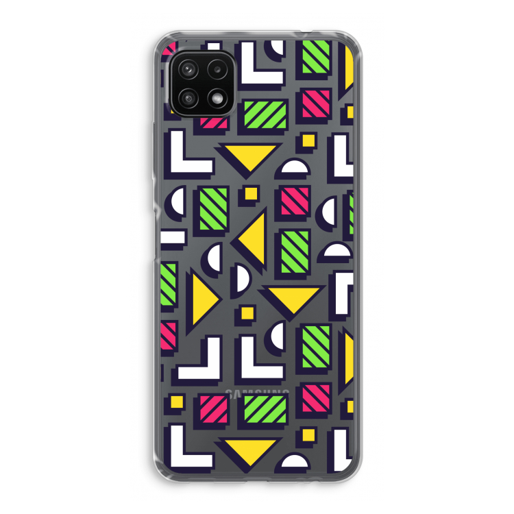 8-bit N°4: Samsung Galaxy A22 5G Transparant Hoesje