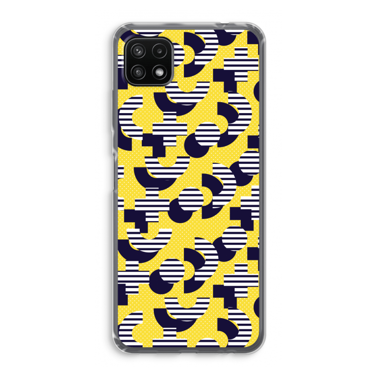 8-bit N°3: Samsung Galaxy A22 5G Transparant Hoesje