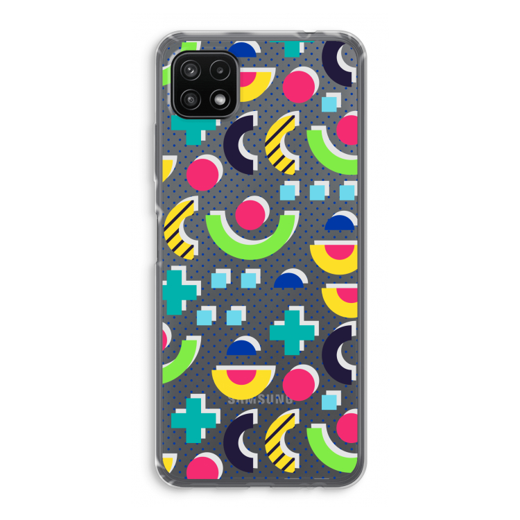 8-bit N°1: Samsung Galaxy A22 5G Transparant Hoesje