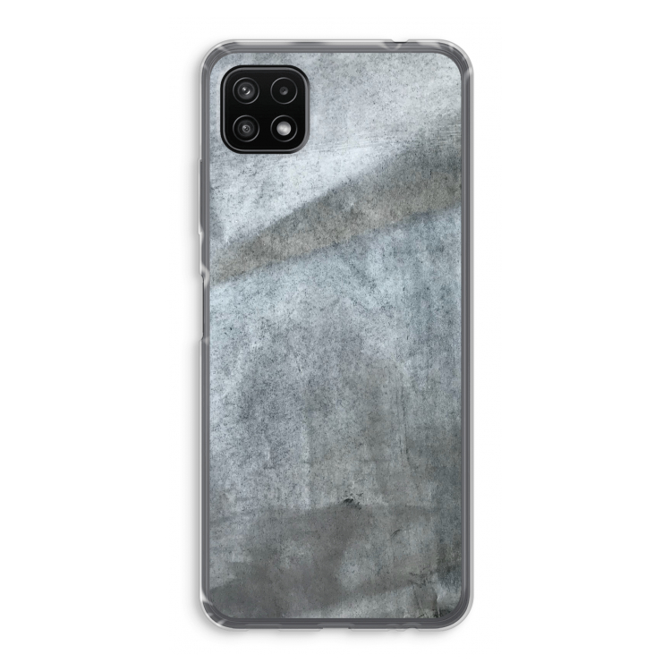Grey Stone: Samsung Galaxy A22 5G Transparant Hoesje