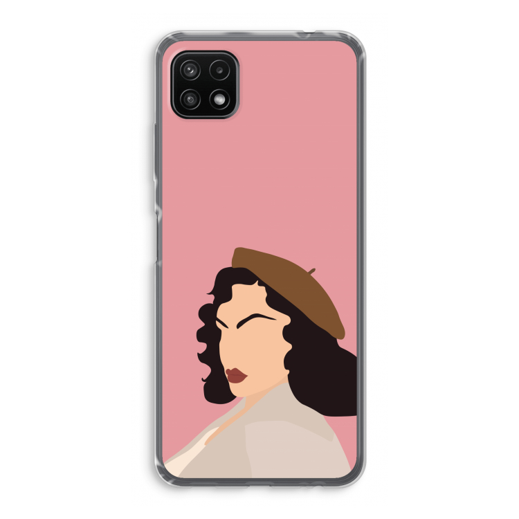 Confidence: Samsung Galaxy A22 5G Transparant Hoesje