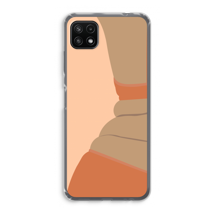 Bikini: Samsung Galaxy A22 5G Transparant Hoesje
