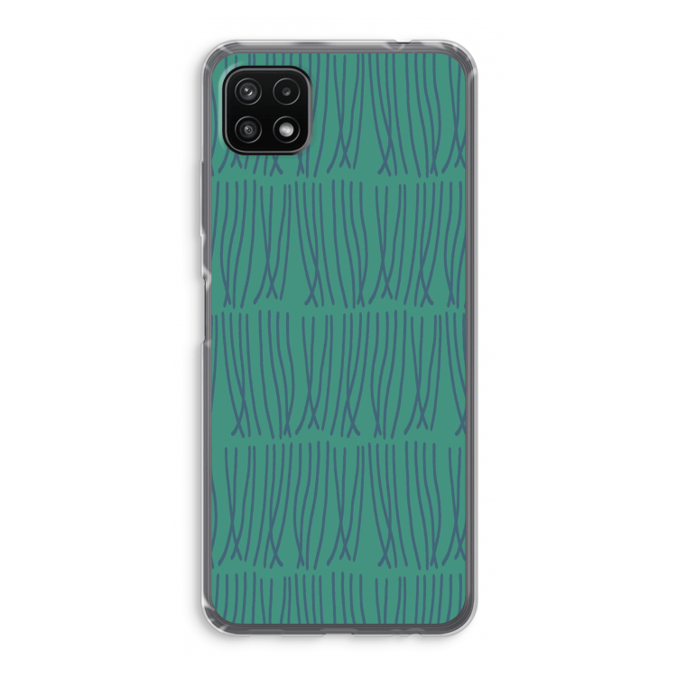 Swirls: Samsung Galaxy A22 5G Transparant Hoesje