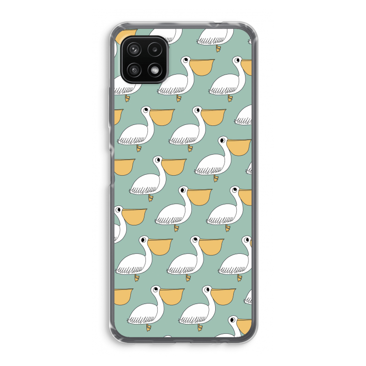 Pelican: Samsung Galaxy A22 5G Transparant Hoesje