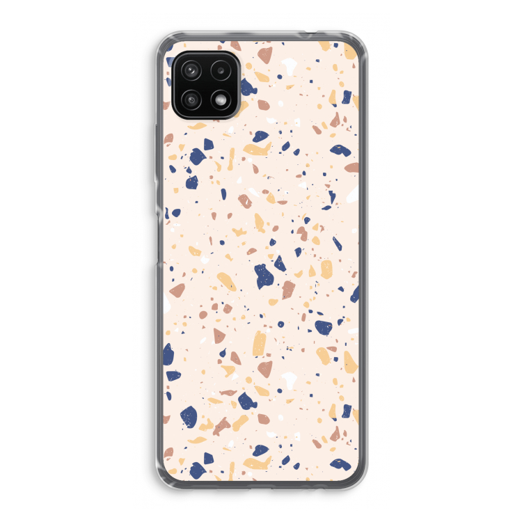 Terrazzo N°23: Samsung Galaxy A22 5G Transparant Hoesje