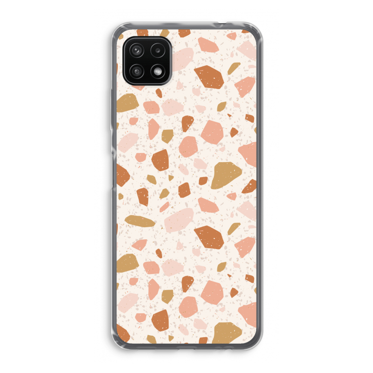 Terrazzo N°18: Samsung Galaxy A22 5G Transparant Hoesje