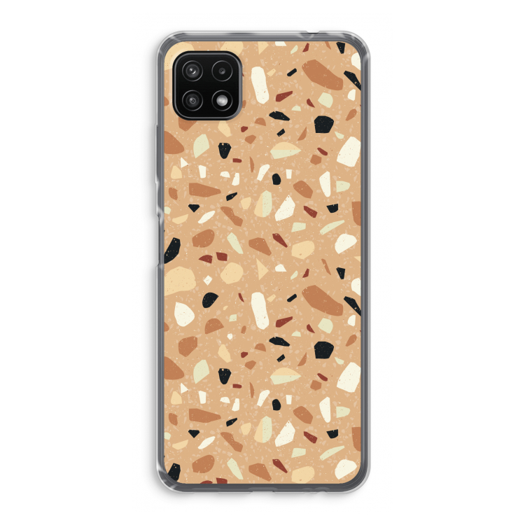 Terrazzo N°17: Samsung Galaxy A22 5G Transparant Hoesje