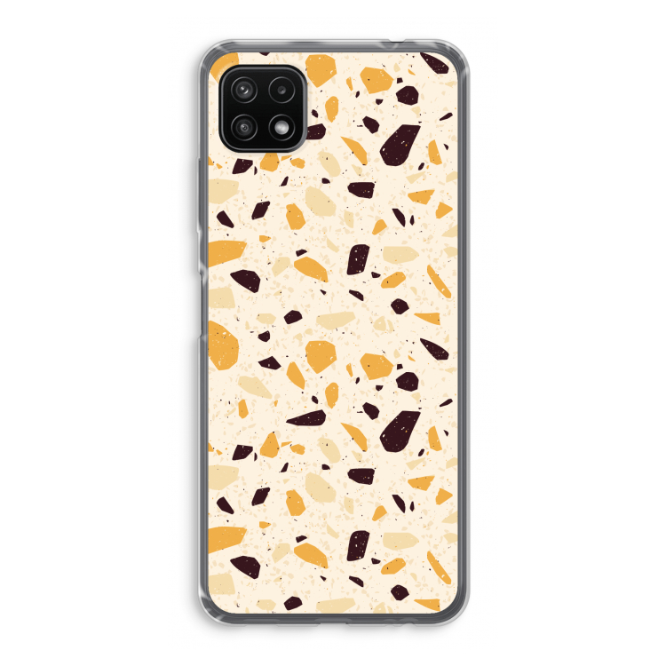 Terrazzo N°13: Samsung Galaxy A22 5G Transparant Hoesje