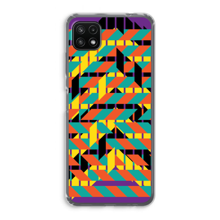 Skew Bee 2: Samsung Galaxy A22 5G Transparant Hoesje
