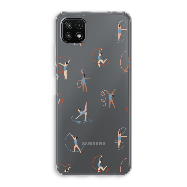 Dancing #3: Samsung Galaxy A22 5G Transparant Hoesje