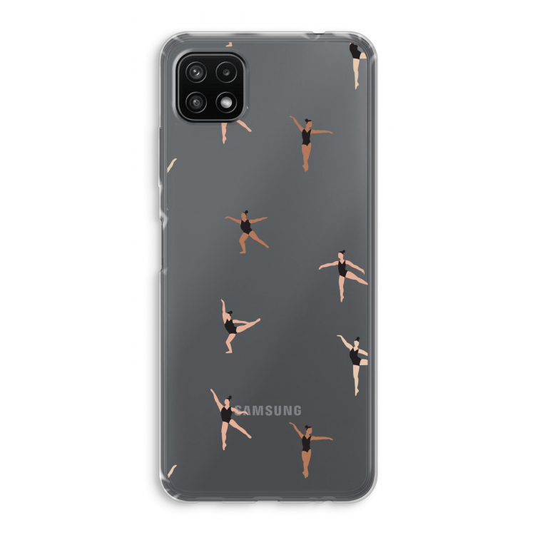 Dancing #1: Samsung Galaxy A22 5G Transparant Hoesje