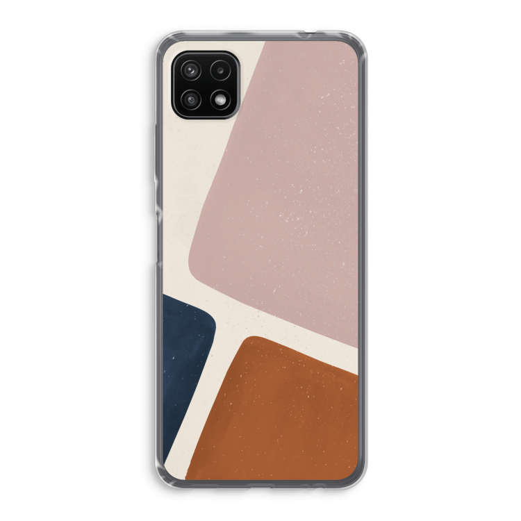 Geo #2: Samsung Galaxy A22 5G Transparant Hoesje