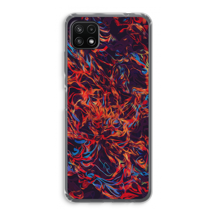 Lucifer: Samsung Galaxy A22 5G Transparant Hoesje