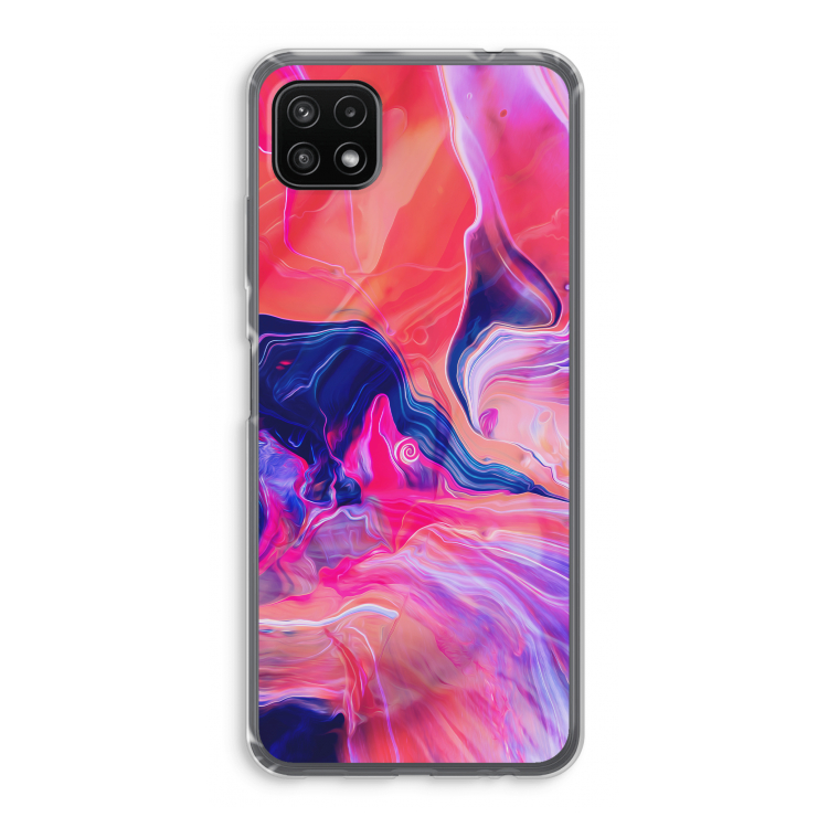Earth And Ocean: Samsung Galaxy A22 5G Transparant Hoesje