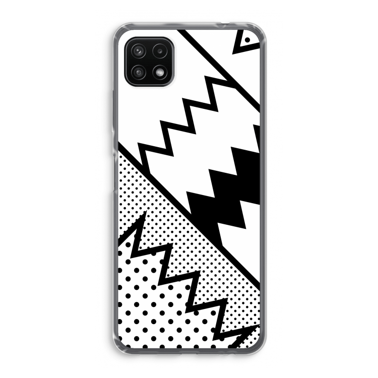 Pop Art #5: Samsung Galaxy A22 5G Transparant Hoesje