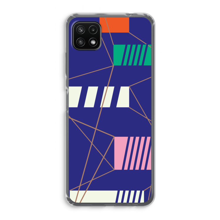 Gestalte 5: Samsung Galaxy A22 5G Transparant Hoesje