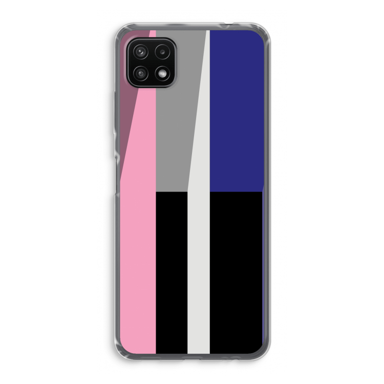Gestalte 4: Samsung Galaxy A22 5G Transparant Hoesje