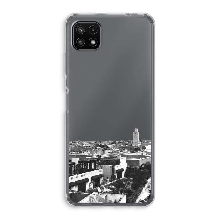 Marrakech Skyline : Samsung Galaxy A22 5G Transparant Hoesje