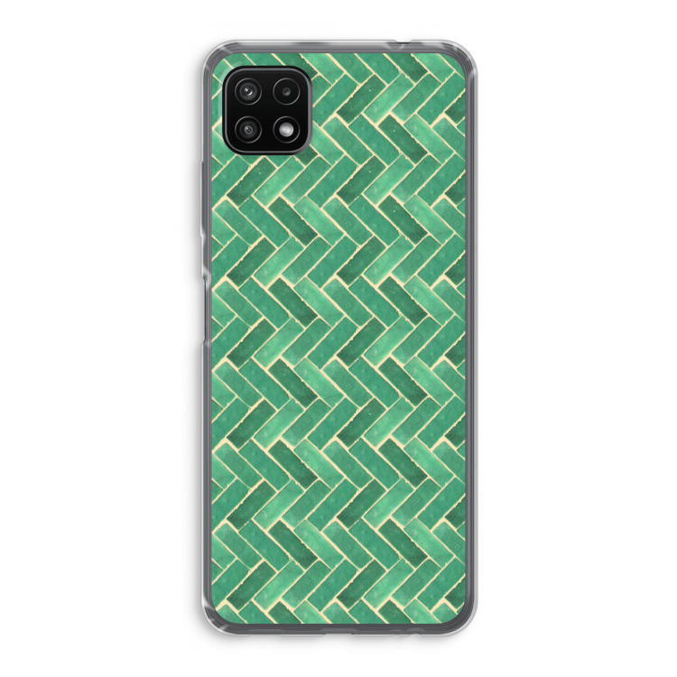 Moroccan tiles 2: Samsung Galaxy A22 5G Transparant Hoesje