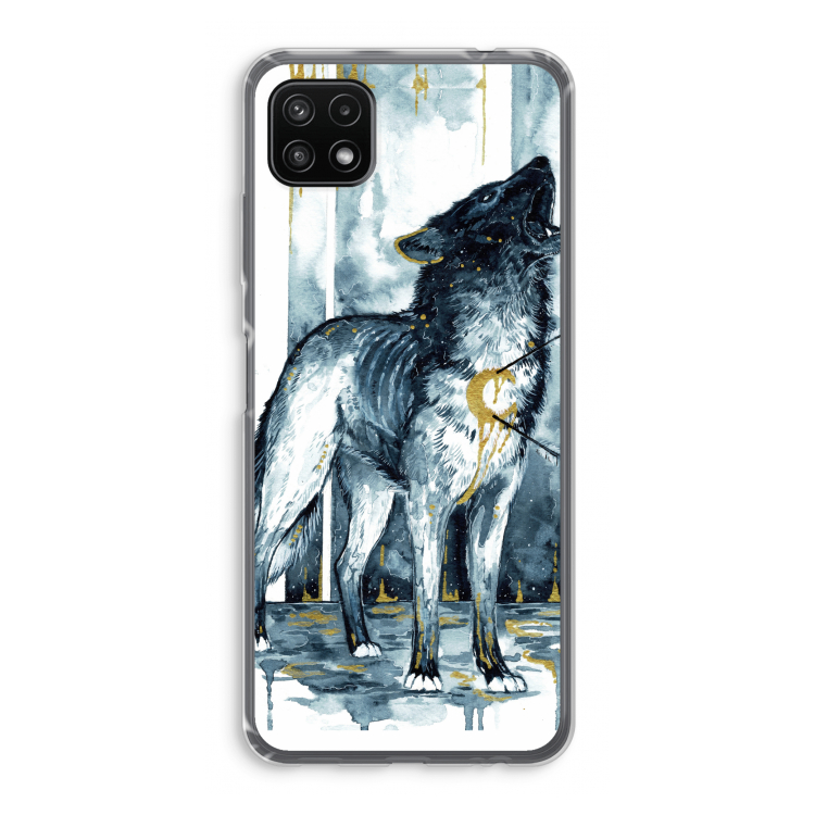 Bleeding Soul: Samsung Galaxy A22 5G Transparant Hoesje
