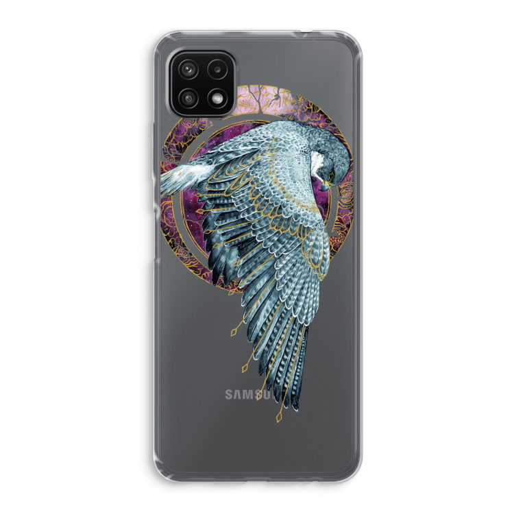 Golden Falcon: Samsung Galaxy A22 5G Transparant Hoesje