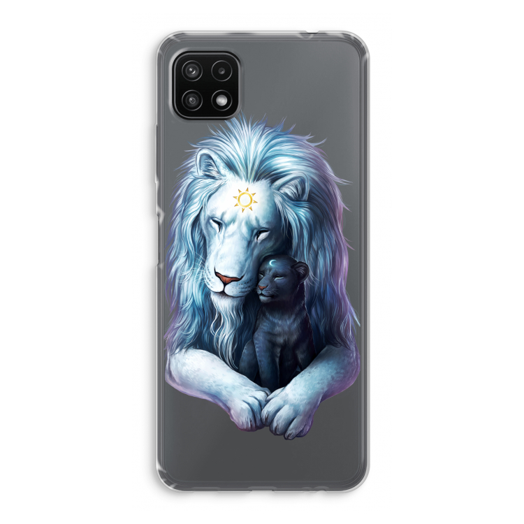Child Of Light: Samsung Galaxy A22 5G Transparant Hoesje