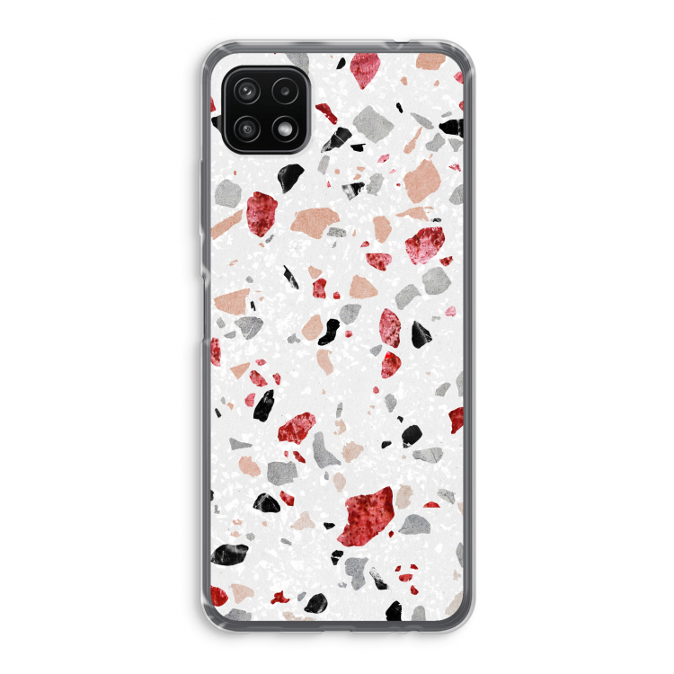Terrazzo N°12: Samsung Galaxy A22 5G Transparant Hoesje