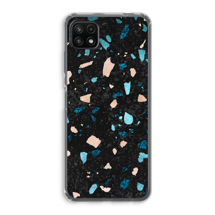 Terrazzo N°11: Samsung Galaxy A22 5G Transparant Hoesje