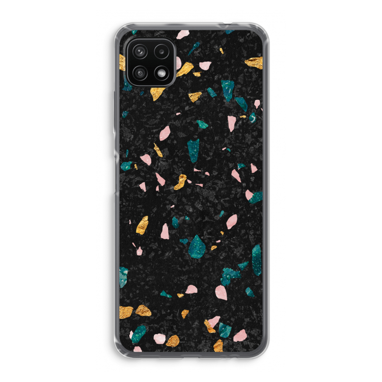 Terrazzo N°10: Samsung Galaxy A22 5G Transparant Hoesje