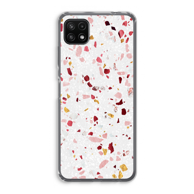 Terrazzo N°9: Samsung Galaxy A22 5G Transparant Hoesje