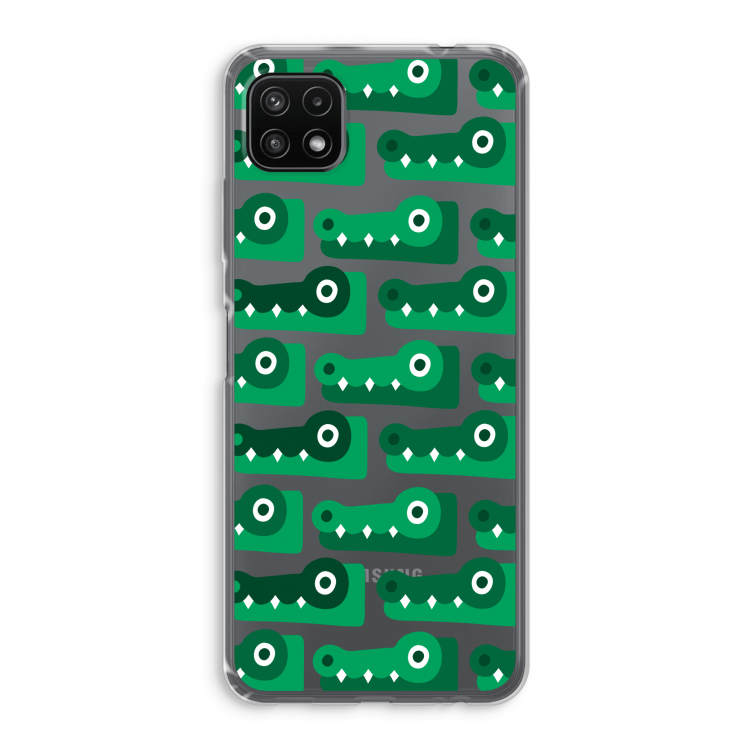 Crocs: Samsung Galaxy A22 5G Transparant Hoesje