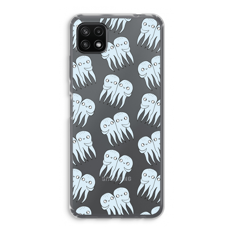 Octopussen: Samsung Galaxy A22 5G Transparant Hoesje