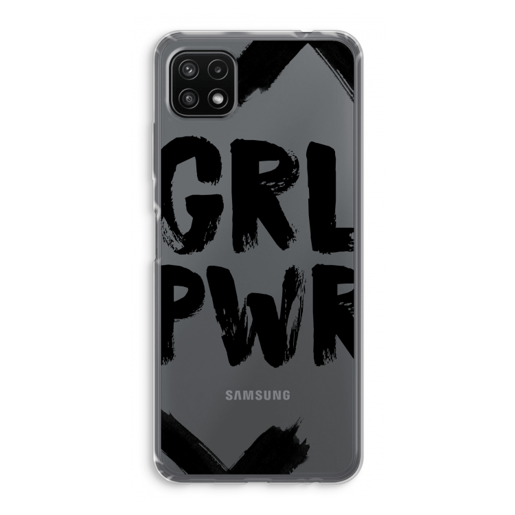 Girl Power #2: Samsung Galaxy A22 5G Transparant Hoesje