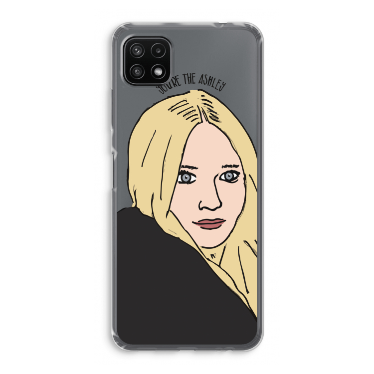 Ashley: Samsung Galaxy A22 5G Transparant Hoesje