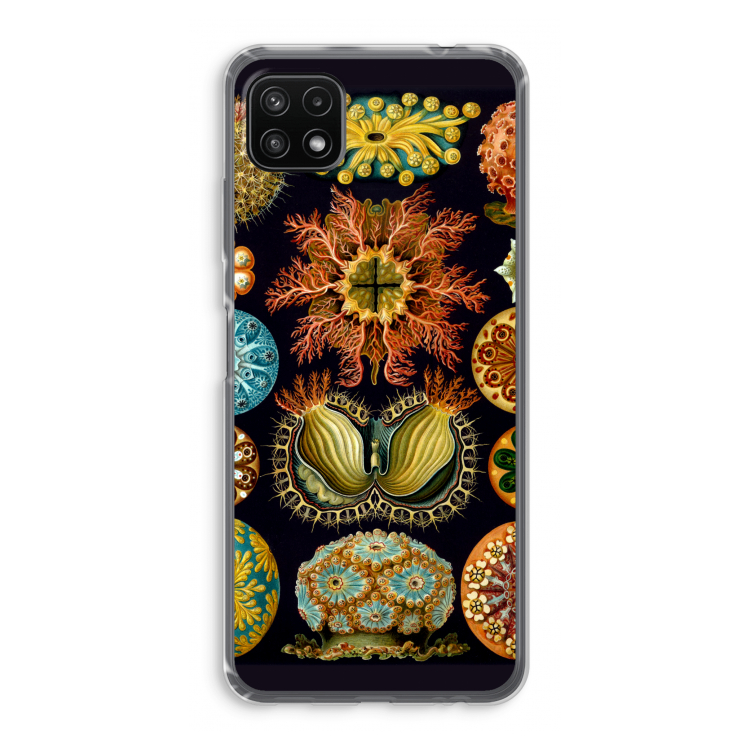 Haeckel Ascidiae: Samsung Galaxy A22 5G Transparant Hoesje