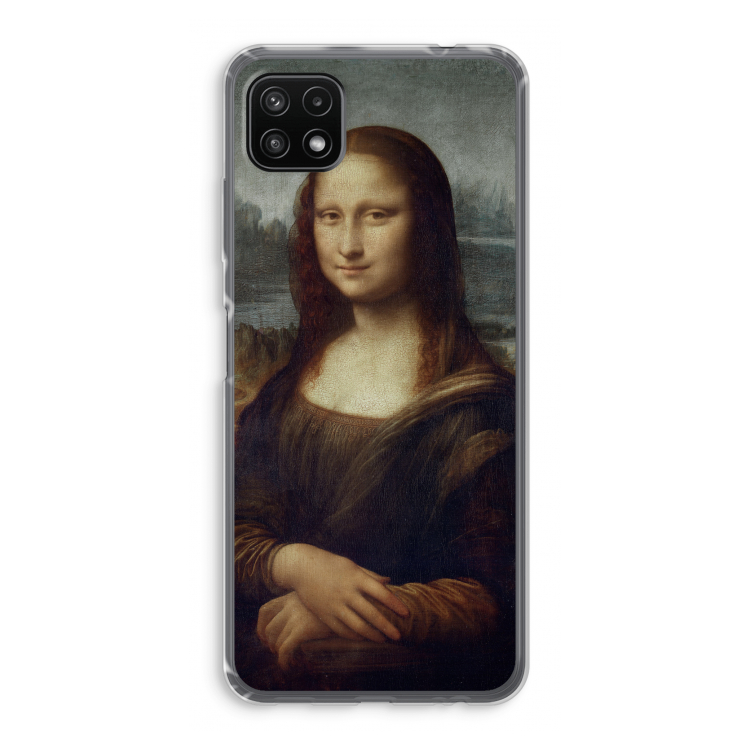Mona Lisa: Samsung Galaxy A22 5G Transparant Hoesje