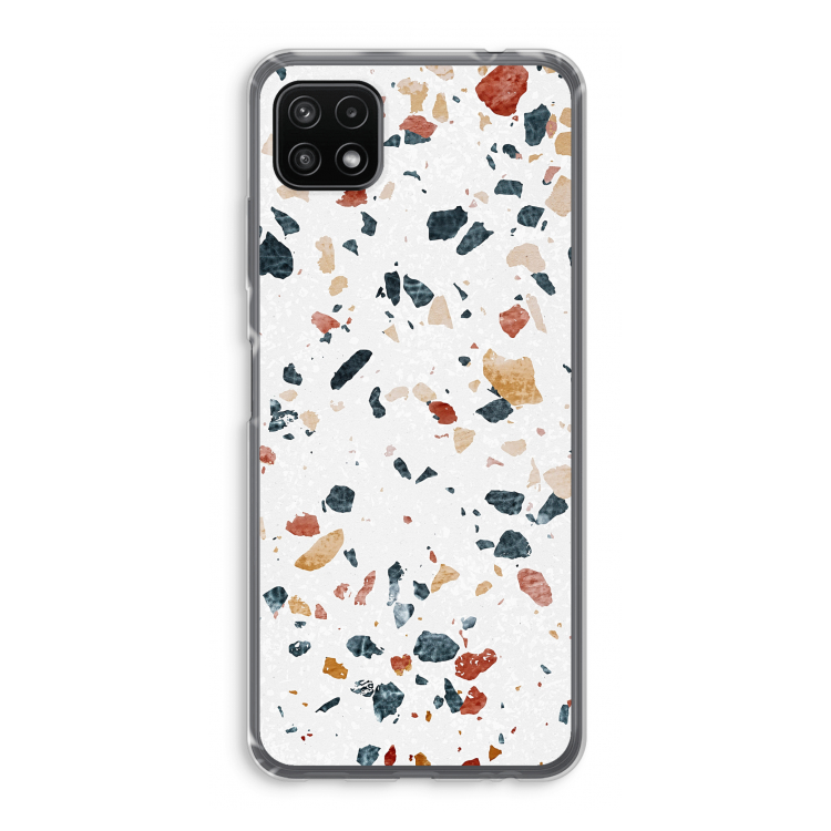 Terrazzo N°4: Samsung Galaxy A22 5G Transparant Hoesje