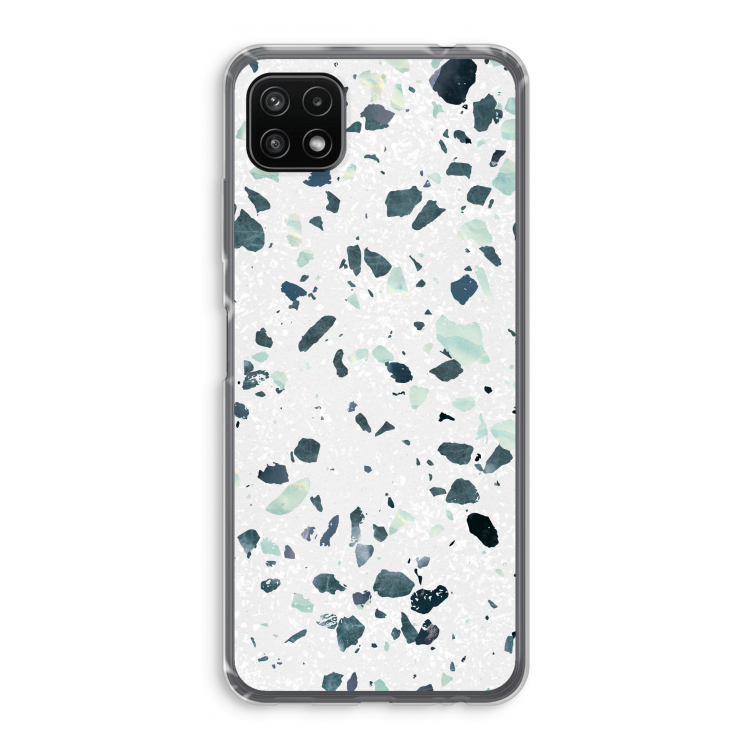 Terrazzo N°2: Samsung Galaxy A22 5G Transparant Hoesje