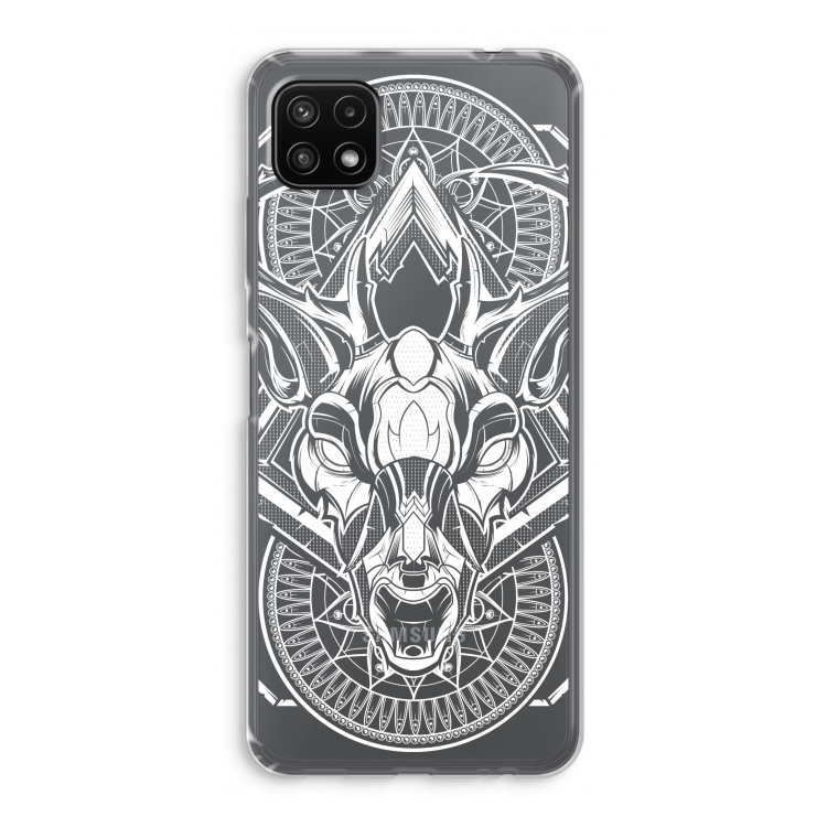 Oh Deer: Samsung Galaxy A22 5G Transparant Hoesje