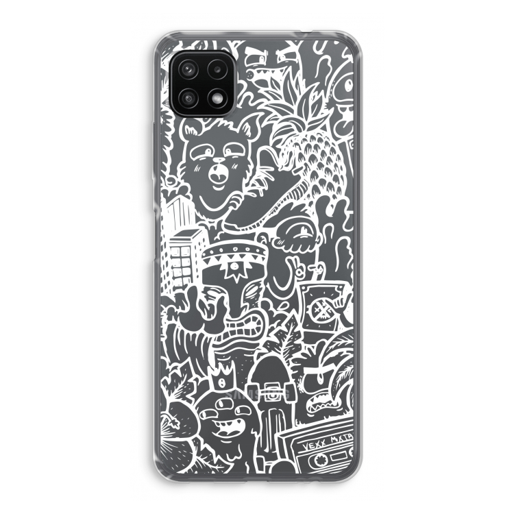 Vexx Mixtape #2: Samsung Galaxy A22 5G Transparant Hoesje
