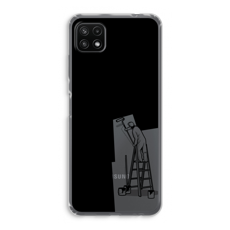 Musketon Painter: Samsung Galaxy A22 5G Transparant Hoesje