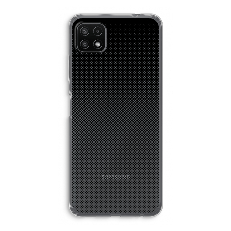 Musketon Halftone: Samsung Galaxy A22 5G Transparant Hoesje
