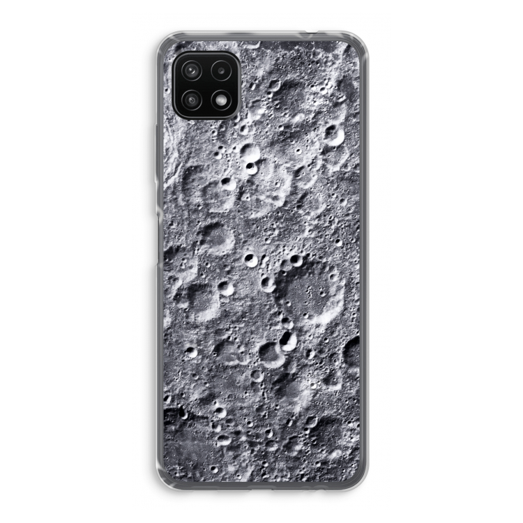 Maanlandschap: Samsung Galaxy A22 5G Transparant Hoesje