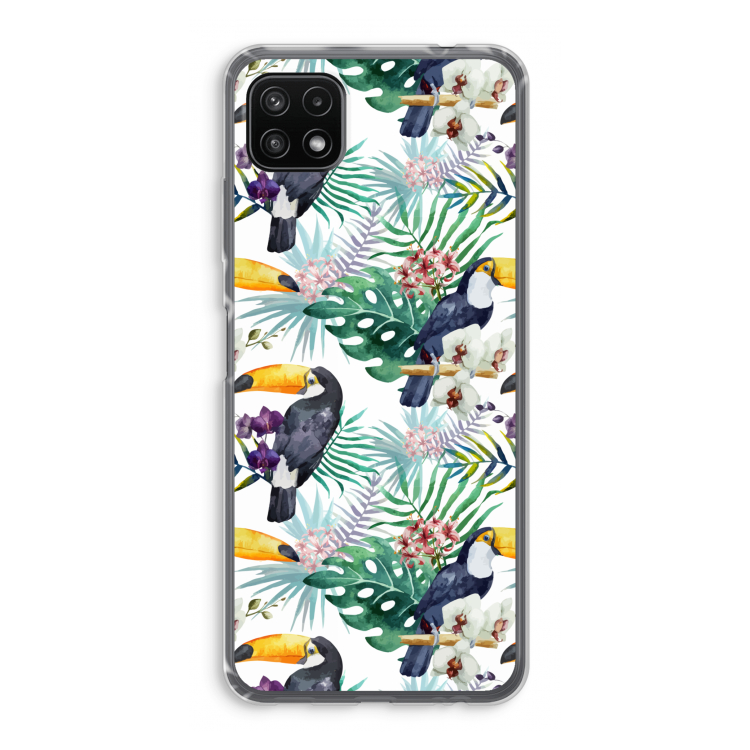 Tukans: Samsung Galaxy A22 5G Transparant Hoesje