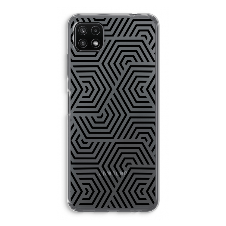 Magic pattern: Samsung Galaxy A22 5G Transparant Hoesje
