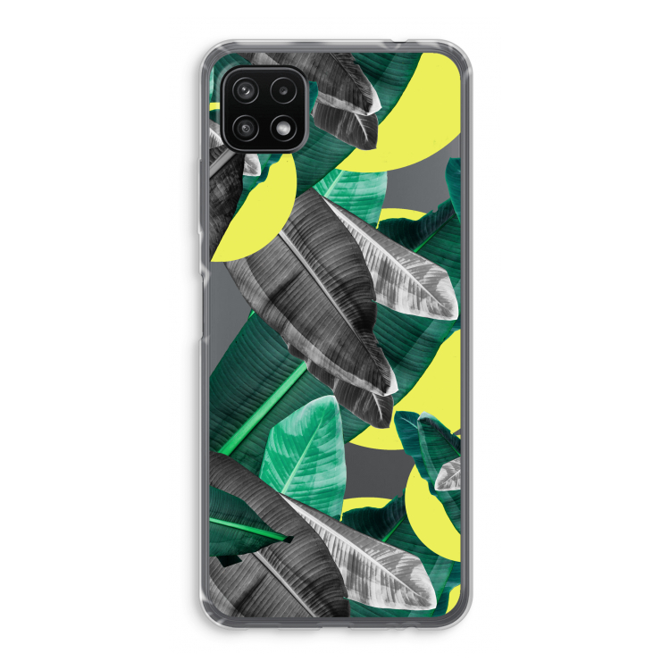 Fantasie jungle: Samsung Galaxy A22 5G Transparant Hoesje