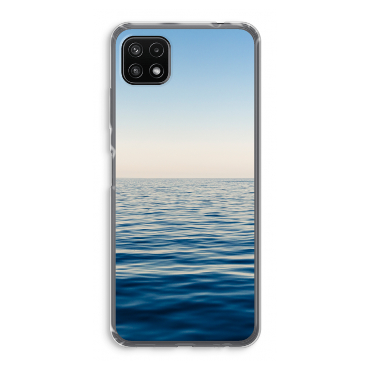 Water horizon: Samsung Galaxy A22 5G Transparant Hoesje