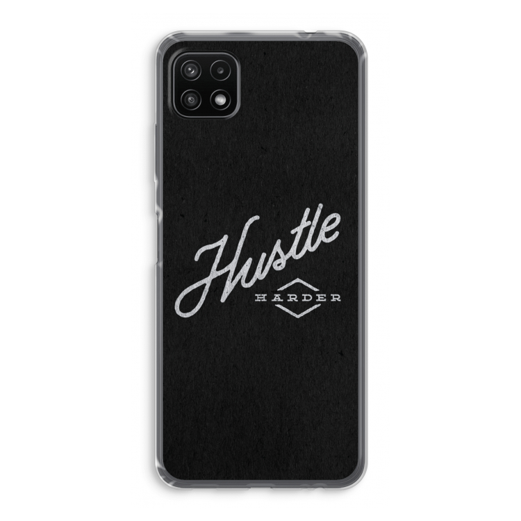 Hustle: Samsung Galaxy A22 5G Transparant Hoesje