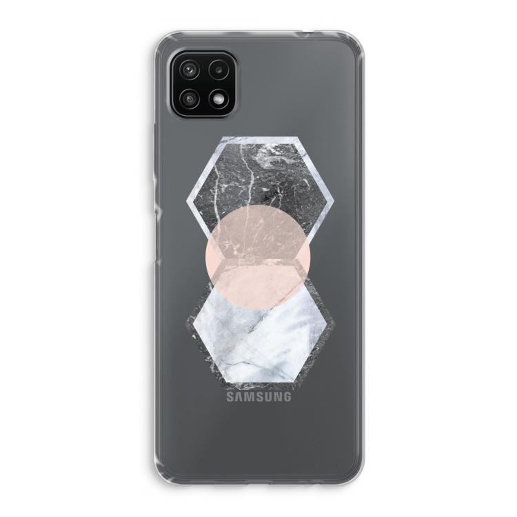 Creatieve toets: Samsung Galaxy A22 5G Transparant Hoesje